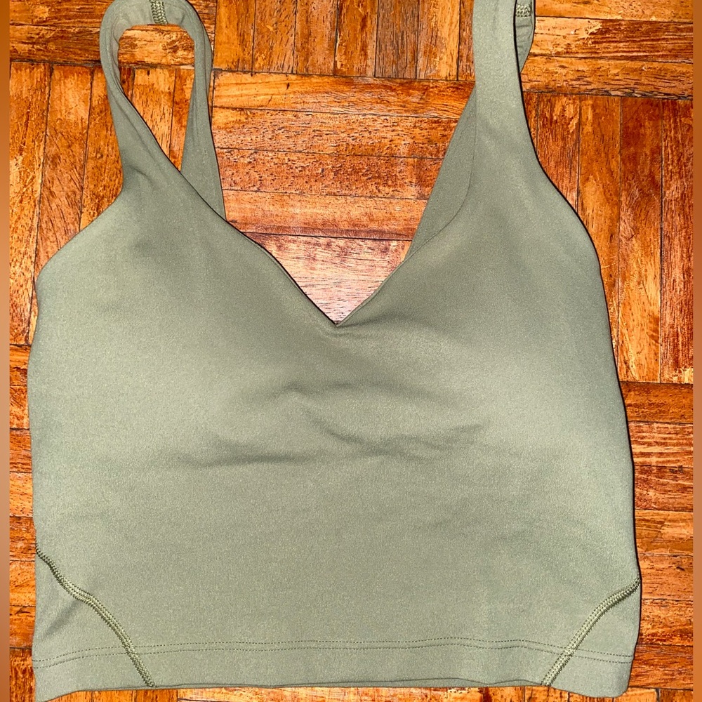Lululemon Align Tank top Green Foliage